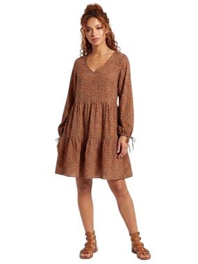 Wild Fable ($50) Long Sleeve Tiered Babydoll Dress - PTP 20